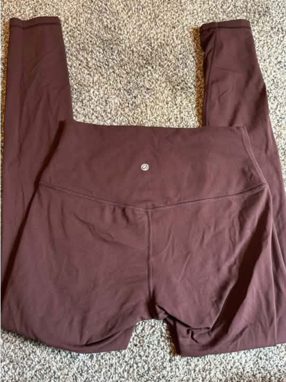 Crazy yoga  Women's Leggings in Deep Burgundy